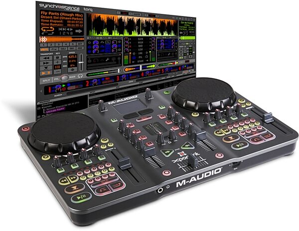 open zoom image for M-Audio Torq Xponent USB MIDI DJ Controller, With Torq