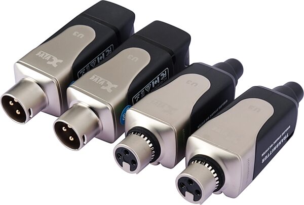 open zoom image for Xvive U3D Digital Dual-Channel Plug-On Wireless System for XLR Dynamic Microphones, New, Action Position Back