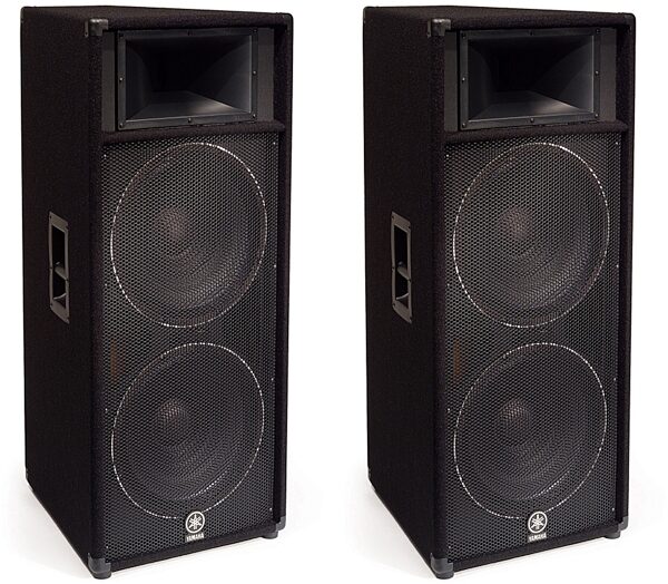 open zoom image for Yamaha S215V 2-Way Passive Unpowered Loudspeaker (1000 Watts, 2x15"), yamaha
