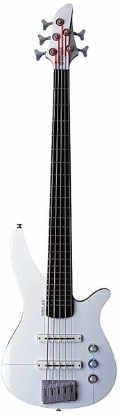 open zoom image for Yamaha RBX5 A2 5-String Electric Bass, White Aircraft Gray