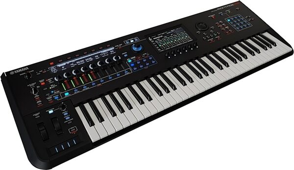 open zoom image for Yamaha Montage M6 Keyboard Synthesizer, 61-Key, New, Action Position Back