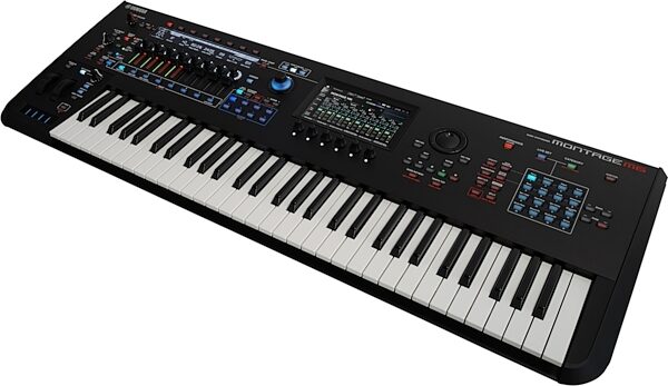 open zoom image for Yamaha Montage M6 Keyboard Synthesizer, 61-Key, New, Action Position Back