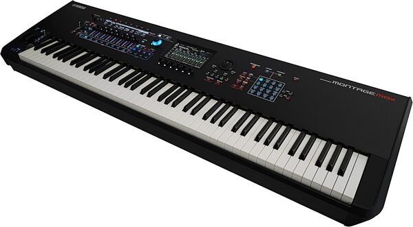 open zoom image for Yamaha Montage M8x Keyboard Synthesizer, 88-Key, New, Action Position Back