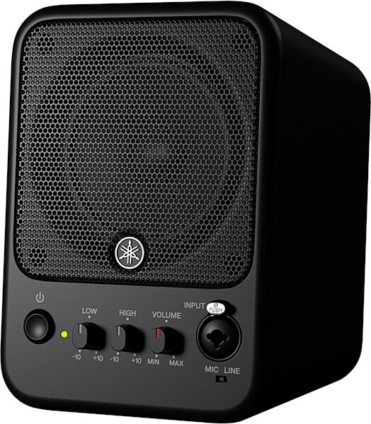 open zoom image for Yamaha MS101-4 Powered Monitor Speaker, New, Main Side