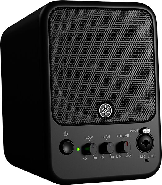 open zoom image for Yamaha MS101-4 Powered Monitor Speaker, New, Main Side