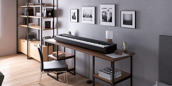open zoom image for Yamaha P-143 Digital Piano, 88-Key, Action Position Back