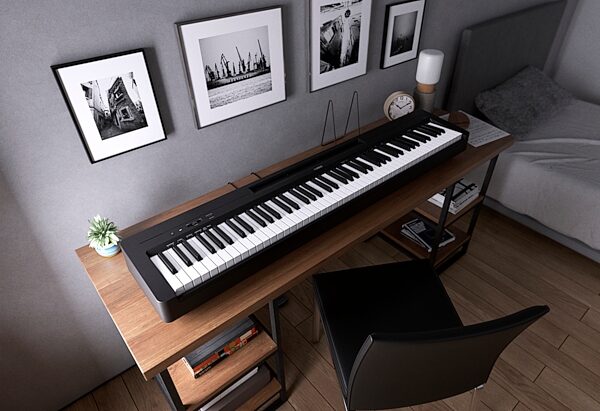 open zoom image for Yamaha P-143 Digital Piano, 88-Key, Action Position Back