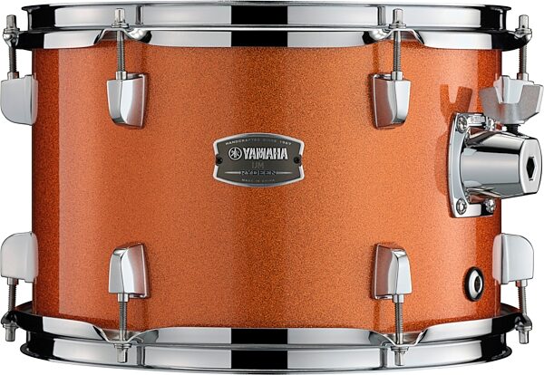open zoom image for Yamaha Rydeen Drum Shell Kit, 5-Piece, Orange Glitter, Action Position Back