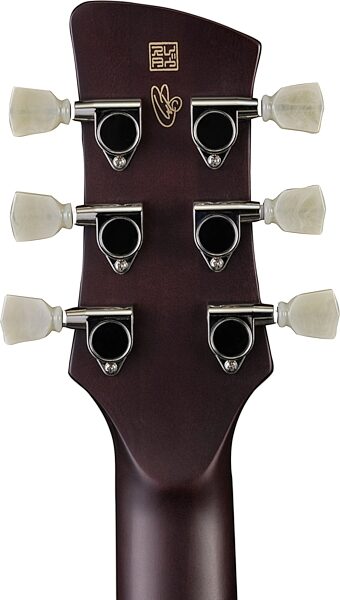 open zoom image for Yamaha Chris Buck RS02CB Revstar Electric Guitar (with Gig Bag), Honey Gold, Action Position Back