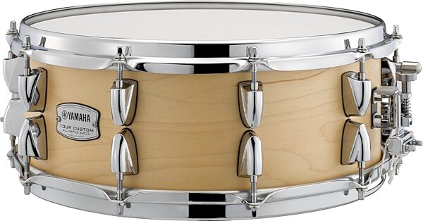 open zoom image for Yamaha Tour Custom Maple Snare Drum, Butterscotch, 14x6.5 inch, Main