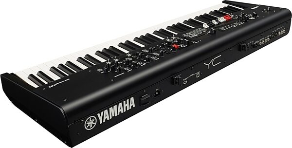 open zoom image for Yamaha YC73 Stage Keyboard, 73-Key, Open Box (Like New), Angled Back