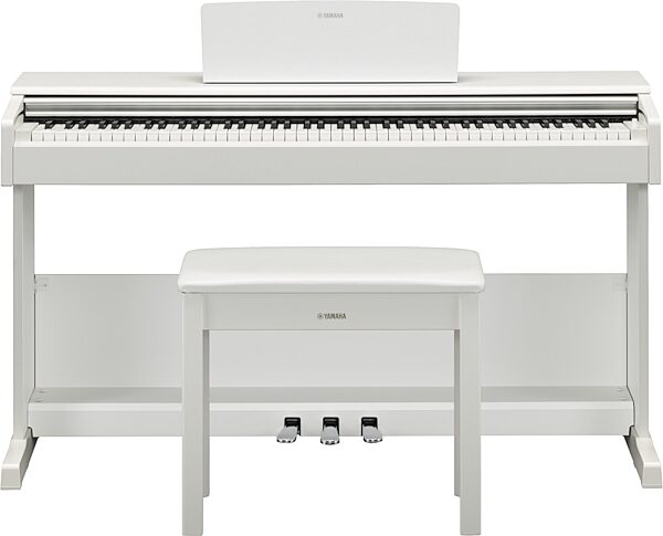 open zoom image for Yamaha YDP-105 Arius Digital Piano (with Bench), White, YDP-105WH, Action Position Back