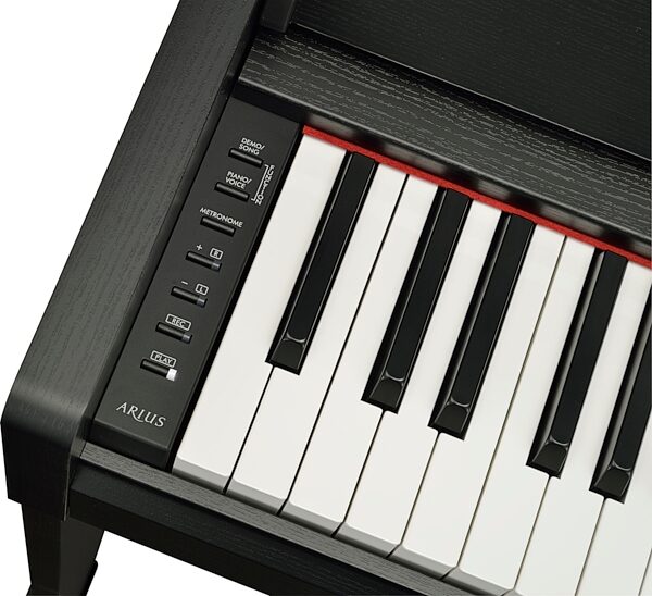 open zoom image for Yamaha Arius YDP-S35 Digital Piano, Black Walnut, Action Position Back