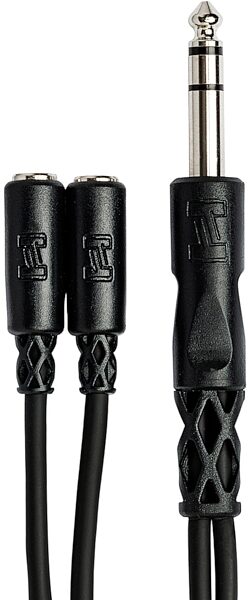 open zoom image for Hosa YMP-234 Male TRS 1/4" to Dual Female TRS 1/8" (3.5mm) Y-Cable, New, Connector