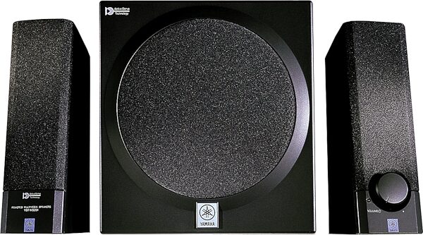 open zoom image for Yamaha YSTMS201 Subwoofer Satellite Speakers (30 Watts), Black