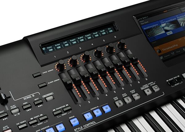 open zoom image for Yamaha GENOS2 Arranger Workstation Keyboard, New, Action Position Back