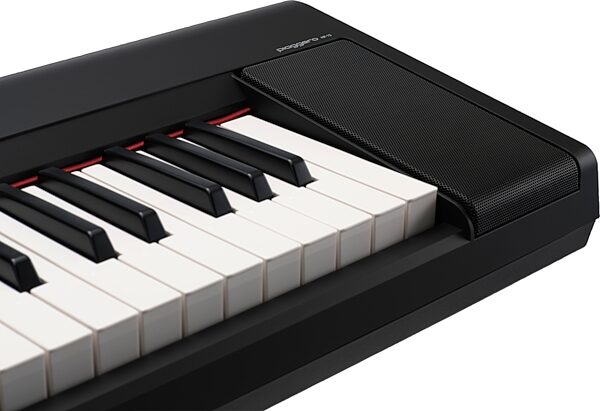 open zoom image for Yamaha NP-35 Piaggero Portable Digital Piano, 76-Key, Black, Action Position Back