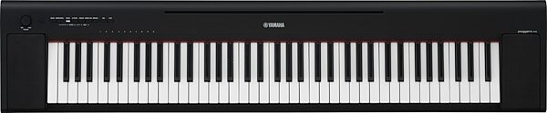 open zoom image for Yamaha NP-35 Piaggero Portable Digital Piano, 76-Key, Black, Action Position Back
