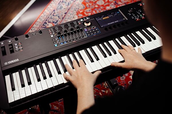 open zoom image for Yamaha MODX M7 Keyboard Synthesizer, 76-Key, New, Action Position Back