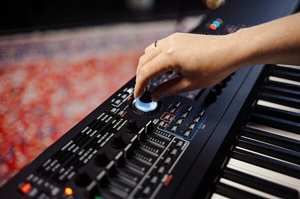 open zoom image for Yamaha MODX M7 Keyboard Synthesizer, 76-Key, New, Action Position Back