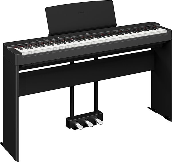 open zoom image for Yamaha P-225 Digital Piano, Black, Action Position Back