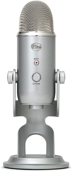 open zoom image for Blue Yeti Multi-Pattern USB Microphone, Front