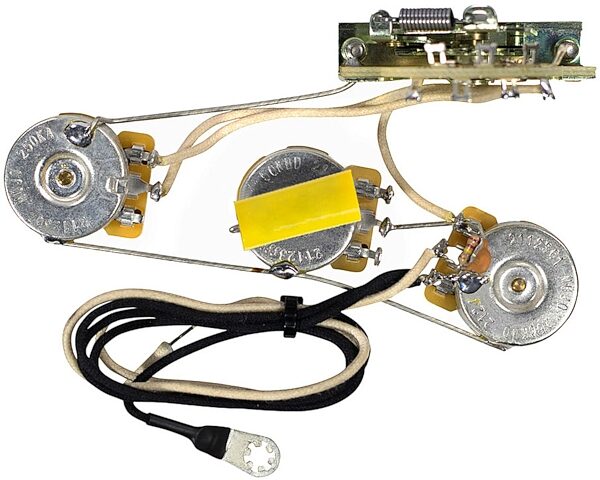 open zoom image for Mojotone Pre-Wired 5-Way Stratocaster Blender Harness, New, Action Position Back