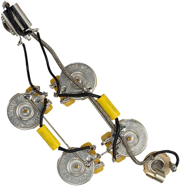 open zoom image for Mojotone Pre-Wired SG Guitar Wiring Harness, New, Action Position Back