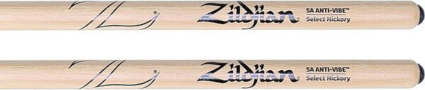 open zoom image for Zildjian 5A Anti-Vibe Wood Drumsticks, New, Action Position Back