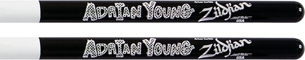 open zoom image for Zildjian Adrian Young Model Drumsticks, New, Action Position Back