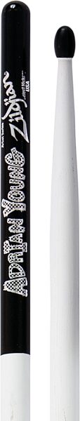 open zoom image for Zildjian Adrian Young Model Drumsticks, New, Action Position Back