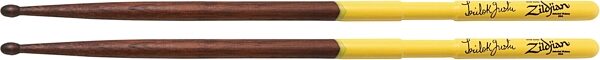 open zoom image for Zildjian Trilok Gurtu Model Drumsticks, New, Action Position Back