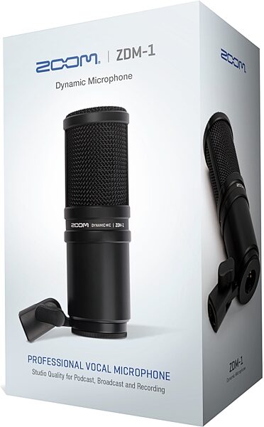 open zoom image for Zoom ZDM-1 Dynamic Vocal Microphone, Open Box (Like New), Action Position Back