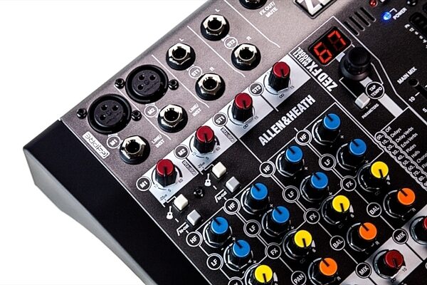 open zoom image for Allen and Heath ZED-6FX Compact Mixer, 6-Channel, New, FX2