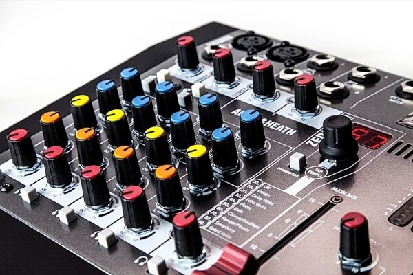 open zoom image for Allen and Heath ZED-6FX Compact Mixer, 6-Channel, New, FX5