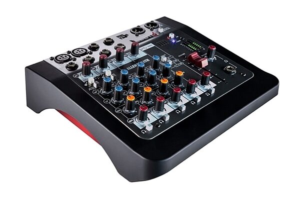 open zoom image for Allen and Heath ZEDi-8 Compact USB Mixer, 6-Channel, New, Angle
