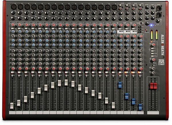 open zoom image for Allen and Heath ZED-24 24-Channel Mixer with USB Interface, New, Main