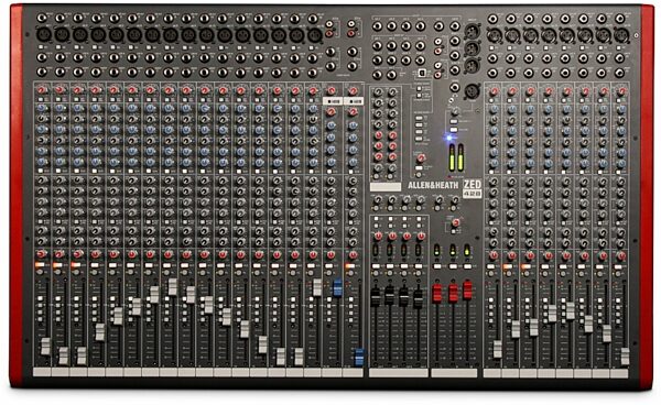 open zoom image for Allen and Heath ZED-428 28-Channel Mixer with USB Interface, Main