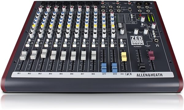 open zoom image for Allen and Heath ZED SIXTY-14FX Compact USB Mixer, 14-Channel, New, Front