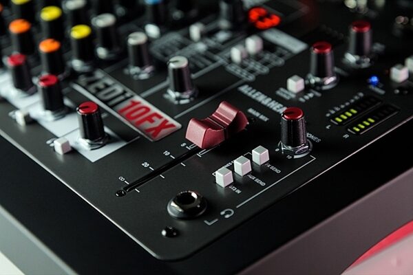 open zoom image for Allen and Heath ZEDi-10FX Compact USB Mixer, 8-Channel, New, Closeup 4