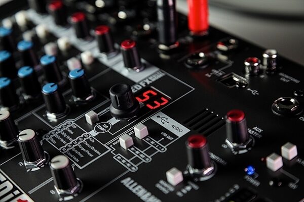 open zoom image for Allen and Heath ZEDi-10FX Compact USB Mixer, 8-Channel, New, Closeup 5