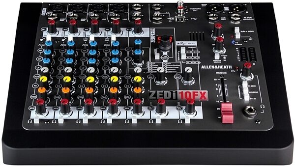 open zoom image for Allen and Heath ZEDi-10FX Compact USB Mixer, 8-Channel, New, View 10