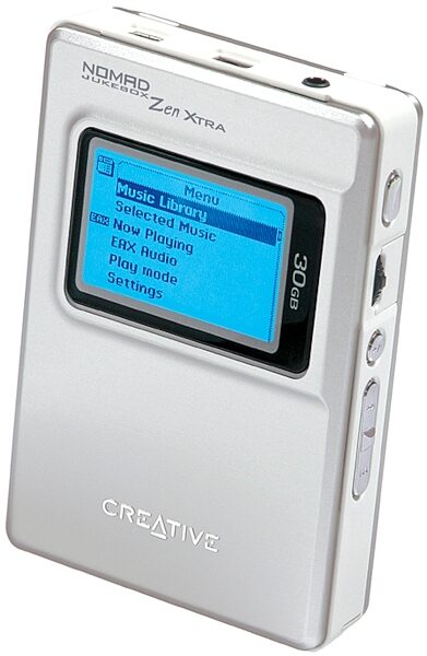 open zoom image for Creative NOMAD Jukebox Zen Xtra MP3 Player, 30GB