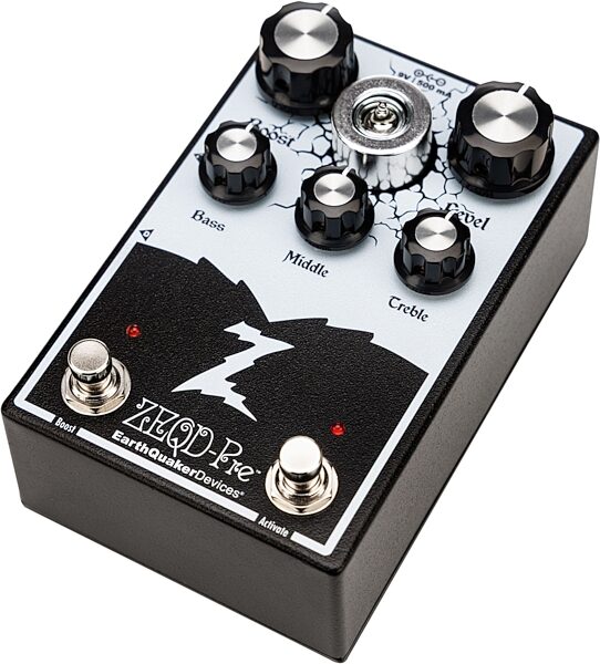 open zoom image for EarthQuaker Devices ZEQD-Pre Tube Preamp Pedal, New, Action Position Back