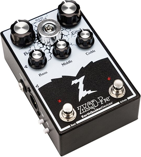 open zoom image for EarthQuaker Devices ZEQD-Pre Tube Preamp Pedal, New, Action Position Back