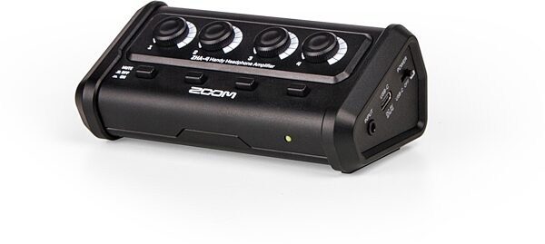 open zoom image for Zoom ZHA-4 Handy 4-Channel Stereo Headphone Amplifier, New, Action Position Back