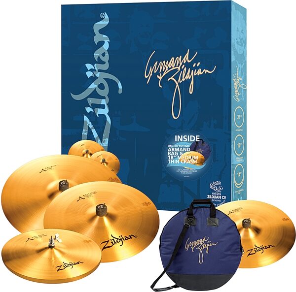 open zoom image for Zildjian Armand Series Cymbal Package, Main