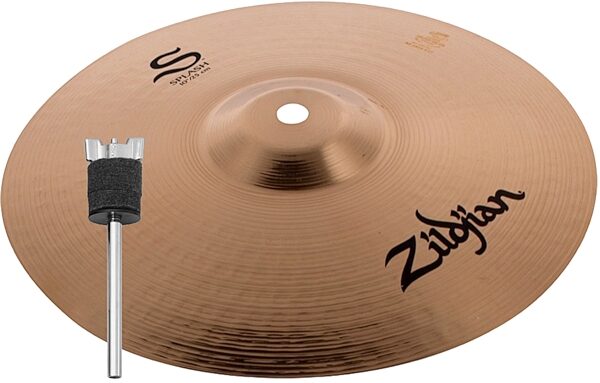 open zoom image for Zildjian S Series Splash Cymbal, 10 inch, with MCSA6 Mini Cymbal Stacker, pack
