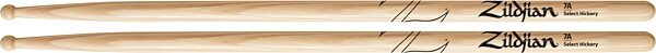 open zoom image for Zildjian 7A Hickory Wood Tip Drumsticks, New, Action Position Back