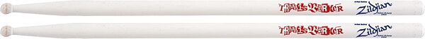 open zoom image for Zildjian Travis Barker Artist Series Drumsticks, New, Action Position Back